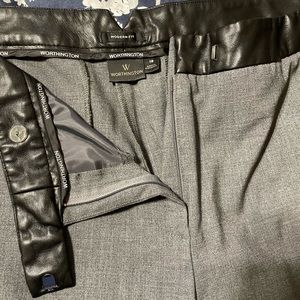 Worthington 18. Leather on top